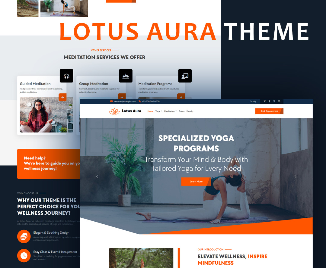 lotusAura theme screenshot