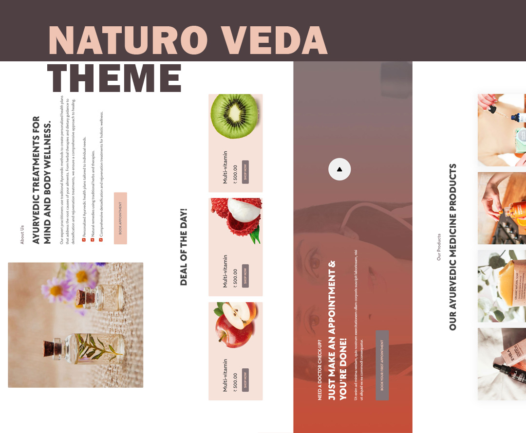 naturoVeda theme screenshot